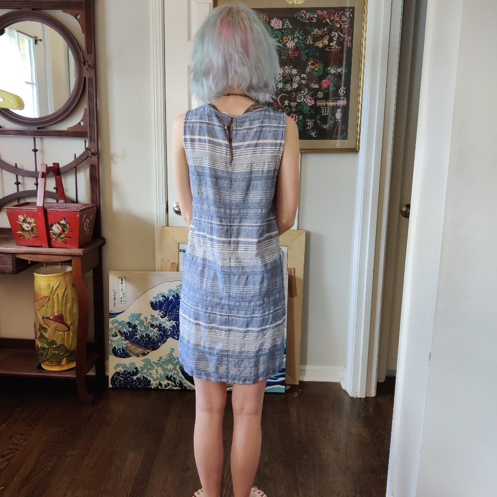 Artisan NY Flour Sack 1970s style dress - Picture 4 of 6